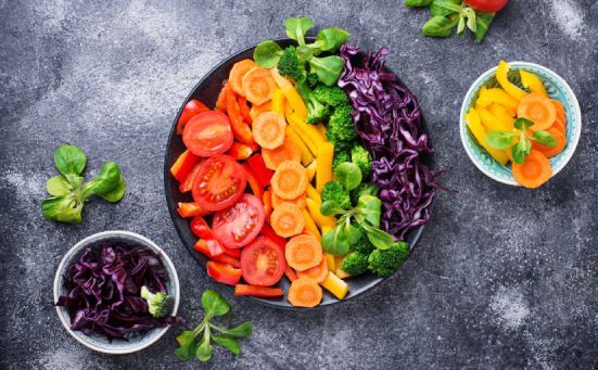 cromoterapia e dieta: benessere